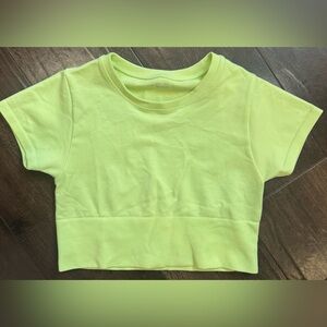 Aerie offline Lime Top size Smal